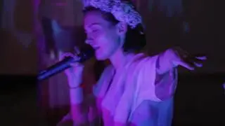 Марина Кацуба на концерте-медитации группы Легенды Тишины