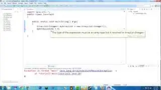 Java Tutorial 9: Hello Arrays and ArrayLists!