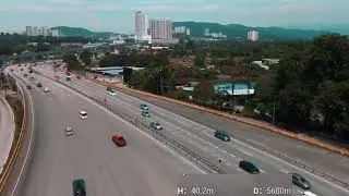 Hubsan Blackhawk2 4G module distance test on low altitude | 4K