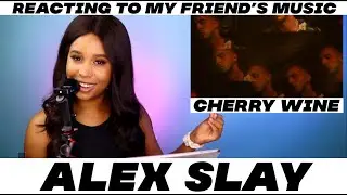 Alex Slay - Cherry Wine | Reacting to my friend's music!!