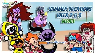 Friday Night Funkin Summer Vacations UPDATE (Weeks 1-4) (HARD)