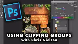 My Video Tutorial on Using Clipping Groups in Photoshop CC.