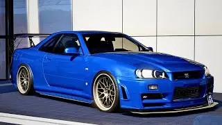 *900HP* NISSAN SKYLINE GT-R R34 V-SPEC - [ Assetto Corsa ] + Download