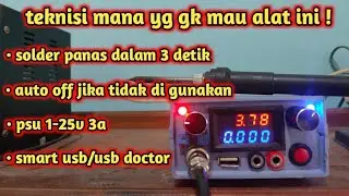 Solder t12 diy versi analog, dari bahan seadanya jadi alat istimewa