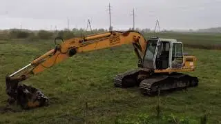 Digging a pond and cleaning a ditch