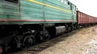 ТЭ3-7801 0 позиция, холостой ход