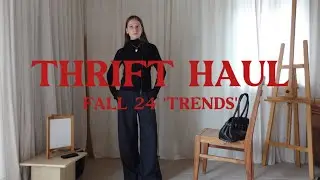 THRIFT HAUL everything I thrifted for fall