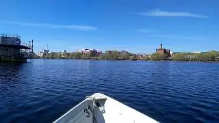 Казань рыба выпрыгивает из воды