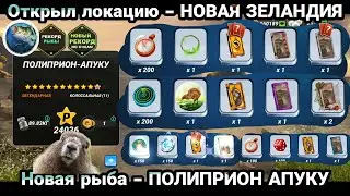 Отрыл НОВУЮ ЗЕЛАНДИЮ / Новая рыба ПОЛИПРИОН АПУКУ / Fishing Clash: Реальная рыбалка