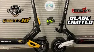 American electric scooter VSETT10 vs BLADE LIMITED