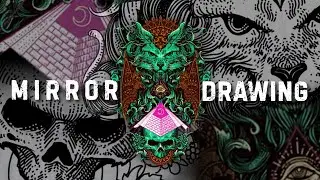 how to miror drawing on manga studio - time lapse