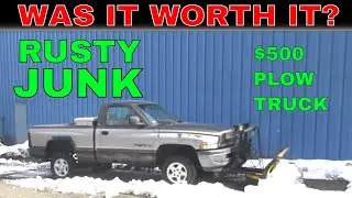 Abandon Plow Truck Save. What Did It Cost $$$