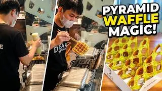 Pyramid Waffles of Thailand 🧇🧇🧇