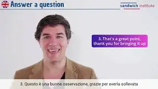 Come gestire le domande in inglese