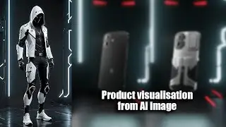 I created an Iphone 6 render from an ai image #productdesign