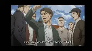 Attack On Titan Final Season:Paradis demand Eren freedom. Shinzou Sasageyoo !!!!