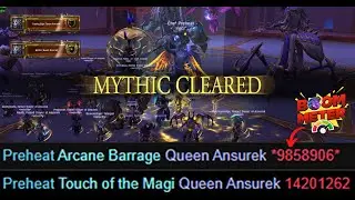Mythic Queen Ansurek Kill: Spellslinger Arcane Mage