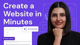 How to Create a Website in 10 MINUTES With WordPress + Hostinger AI Assistant Plugin