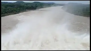 Spillway Gate opened Bargi Dam 2024