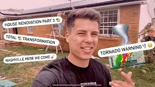 Surviving a Tornado 🌪 - Our HOME renovation 🏡 Part 3