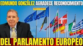 #ÚLTIMAHORA Edmundo González ¡Presidente de Venezuela! Agradece al Parl. Europeo su Reconocimiento.