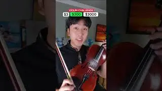 $3 violin VS $3000 violin 