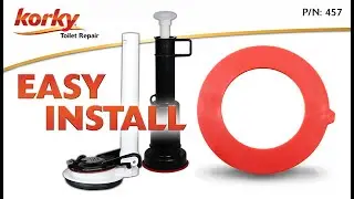 How to Install a 2X Long Life Toilet Flush Valve Seal Fits Mansfield 210 and 211