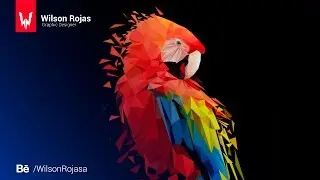 Guacamayo - Speed art (Illustrator) | Wilson Rojas