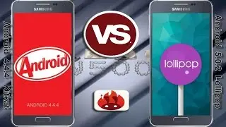 Samsung Alpha Lollipop 5.0.2 vs. Kitkat 4.4.4 on G850F