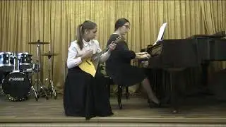 Кукарина Нина Прокопьевск дмш11, концертмейстер Шуберт Н.С.