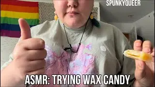 ASMR: Trying Wax Candy from Ooodles
