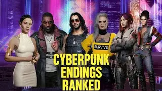 Cyberpunk Endings RANKED (Phantom Liberty included) TRASH to S Tier