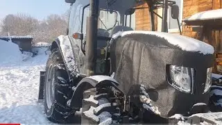 Впечатления о тракторе Lovol 904. запуск без подогрева в -18°.Плюсы и минусы/Семья Фетистовых
