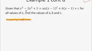 A Maths Chap 4.2 Identities - Example 1