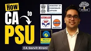 PSUs Jobs for Chartered Accountants | How CA can get Into PSUs?