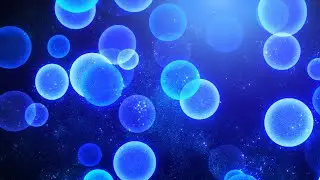 Blue Natural Watercolor Textures and Circles Background video | Footage | Screensaver