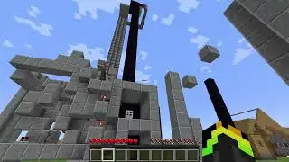 Слайм лифт на 3 этажа в Minecraft! | kucer0043