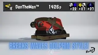 Splatoon 3 - Fresh Season 7.0 Dread Wringer D Breaks Waves Dolphin Style!