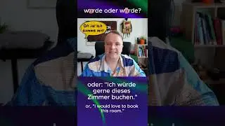 Wann sage ich "wurde" und wann sage ich "würde"?