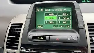 TOYOTA PRIUS 20 | HOW TO SET UP THE RADIO | RADIO WAVE JUMPING PROBLEM - I KNOW A SIMPLE SOLUTION!