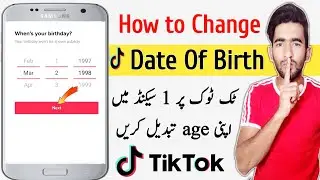 How Change Age in Tiktok 2021 | Tiktok Age Change Problem Fixed | Change Your Tiktok Age