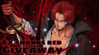 OPBR free account & giveaway (EX Shanks Red) #bountyrush #free #giveaway #opbr #starter #gratis