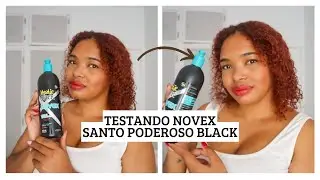 SANTO BLACK PODEROSO: FAZ O QUE PROMETE? | CACHOS DEFINIDOS E BRILHANTES! ✨