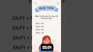 What is the shortcut key for find previous?  #shortcutkeys
