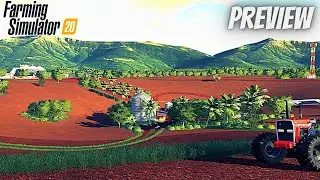 Fazenda new map preview | Mountain Map preview | farming simulator 20 gameplay 