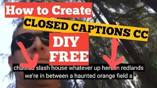 2021 YouTube CLOSED CAPTIONS CC For FREE, diy Step by Step, GROW YOUR SEO score