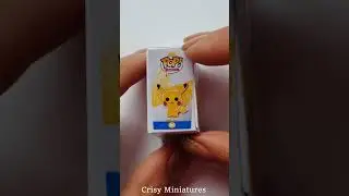 MINIATURE ✫ INSPIRED FUNKO PIKACHU ✫ #SHORTS