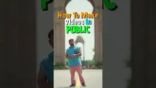 Public Ke Samne Camera Me Kaise Bole? #shorts