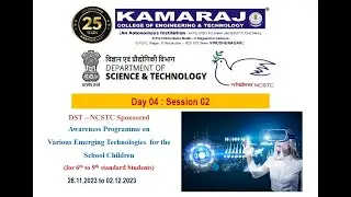 Phase II | Day 04 AN |  DST Sponsored School Students Awareness Program |  02.12.2023 | #EEE_KCET