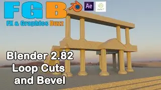 Blender 3D for beginners: Loop cut and Bevel tools